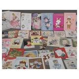 Lot of Vintage Greeting / Holiday Cards - Used