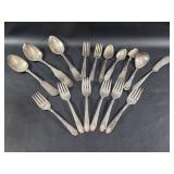 Lot of Silverplate Spoons & Forks