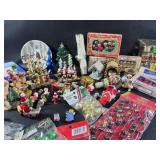 Vintage Miniature Christmas Ornament & Decor Lot