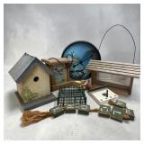 Bird Feeders/ Decor/ Temperature Gauge/ Birdhouse