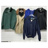 Menï¿½s Outerwear , Vtg Columbia Pullover , Ski