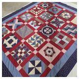 Red, White, & Blue Quilt Top