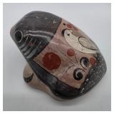 Tonala Style Pottery Frog Figurine