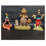 Trio Of Hillbilly Figurines