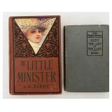 Antique HC Books Little Minister by JM Barrie  &