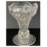 Antique Westmoreland Paddle Wheel EAPG Vase1906