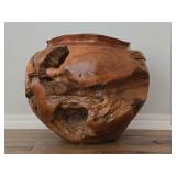 Artisan Burl Wood Sculpture