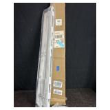 NIB NO DRILL OR TOOLS WHITE WINDOW SHADES 33x64