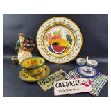 Vintage Fruit & Country Kitchen Decor Lot ï¿½