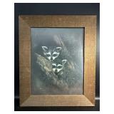 The Twin Pair Betty Allison Print of Raccoons