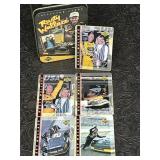 RUSTY WALLACE UPPER DECK METAL COLLECTOR CARDS.