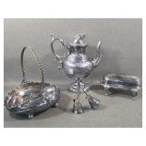 Antfique Silver Plated Serving Pieces