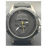 ED HARDY BLACK SKULL WRIST WATCH