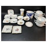 Rosenthal Porcelain Equestrian Trinket Dishes,