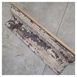 49" Antiqued Tin Shelf