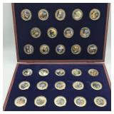 NORTH AMERICAN BIG GAME COMPLETE SET OF 24K