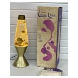 Vintage Green Lava Lamp 16.5 In. Original Box ,