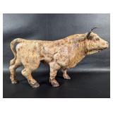 Anatomically Correct Cast Iron Bull Bank