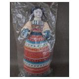 Vtg Avon American Heirloom Porcelain Sachet Doll