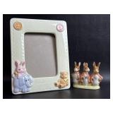 Beatrix Porcelain Figurine Flopsy, Mopsy, &