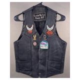 Harley Davidson Biker Leather Vest