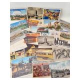 25 VTG Souvenir Postcards