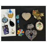 Pendants / Jewelry , Murano Style Glass,