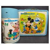 Vintage 1970s Walt Disney World Blue Metal Lunch