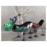 Metal Art Catipillar Planter +