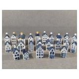 KLM Porcelain Blue Delft Small Liquor Bottles