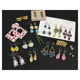 Pierced Costume Jewelry Earrings , Vintage +