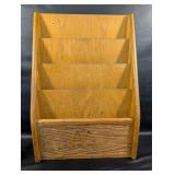 Vintage McDonalds Wooden Newspaper Holder