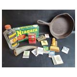 Vtg Collectibles Advertising Matches Thermometer