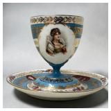 Antique Burley & Company Chicago Porcelain Cup &