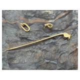 18k Yellow Gold Pieces 1.5g