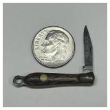 Antique Miniature Folding Knife Germany Watch Fob
