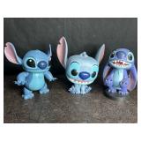 3 STITCH FIGURES INCLUDING FUNKO POP UNTESTED