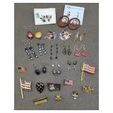Earrings, Brooch & Lapel Pins