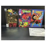 3 #1 Comic Books SPAWN Image , Marvel Gambit ,