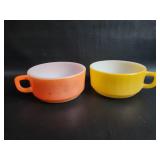 Pr Vtg Fire King Soup Bowls
