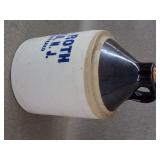 Antique I.A. Roth Dover NJ Stoneware Whiskey Jug