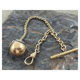 RFS & Co. Antique Victorian Watch FOB Chain