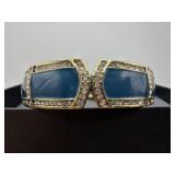 Heidi Daus ï¿½Bar Harbor Eleganceï¿½ Hinged Cuff