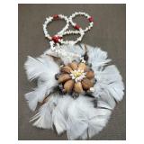 Handcrafted Polynesian Hawaiian-style Shells Lei