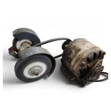 Vtg Bench Grinder Untested As-Is
