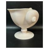 Cambridge Art Deco Footed Nautilus Shell Vase in