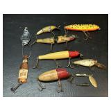 Vintage Fishing Lures Creek Chub Pikie , Heddon