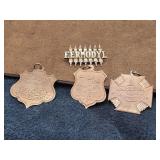10K Gold Medals fr Late 1800