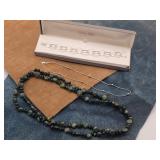 Sterling Silver Necklaces w/ Beaded to Boot
