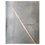 65" Hickory Longbow Blank Floor Tillered